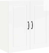vidaXL Dulap de bucătărie Alb lucios 80 x 31 x 80 cm Lemn compozit