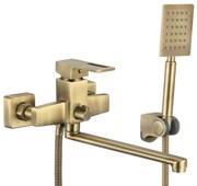 Baterie cada TRENDY'S, montare pe perete, bronz antichizat