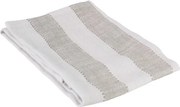 Prosop de bucătărie din bumbac organic 50x70 cm bej, „Ida Stripe"
