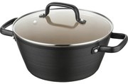 Florina Oală din aluminiu Carina Black 3,3 l, 24 cm, diam. 24 cm