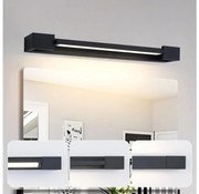 Brilagi-LED Aplică pentru oglindă de baie AQUA LINE LED/12W/230V 45 cm IP44 neagră