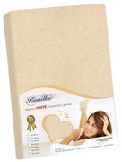 Cearceaf frotir Kamilka, bej deschis, 90 x 200 cm