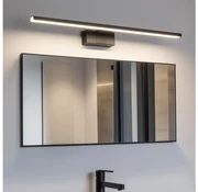 Aigostar - Aplica LED pentru oglindă de baie, 12W, 230V, 4000K, 60 cm, IP44, negru