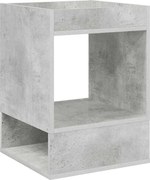 vidaXL Masă laterală Gri din beton 40 x 40 x 56 cm Lemn compozit