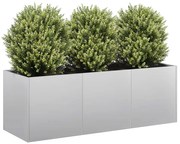 vidaXL Jardinieră 120x40x40 cm oțel galvanizat