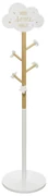 Cuier pentru camera copilului, MDF, 135,5 cm, cu nor