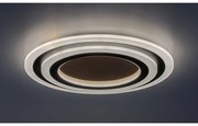 Rabalux TANELI 71314 - Plafonieră LED dimabilă, 56W, 230V, 3000/4000/6000K, crom/negru + telecomandă