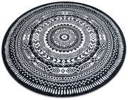 Covor FUN Napkin şerveţel cerc - fekete - SECUNDAR-COTATI PRODUSUL