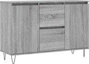 vidaXL Servantă, gri sonoma, 101,5x35x70 cm, lemn prelucrat