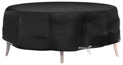 vidaXL Husă mobilier tip insulă, 8 ocheți, rotund, Ø188x50 cm