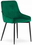 Scaun catifea MONZA verde