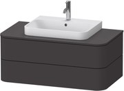 Duravit Happy D.2 dulap 100x55x40.8 cm sub chiuveta pe perete grafit HP497108080