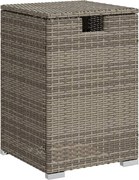 vidaXL Masă mască acoperire rezervor propan gri 40x40x60 cm poliratan