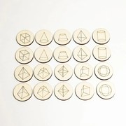 1 x JOC DE MEMORIE - volume geometrice