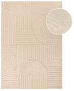 Covor din lână Flair Rugs Zen Garden 160 x 230 cm,bej