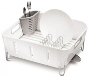 Simplehuman Scurgător de vase Compact, alb