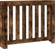 vidaXL Mască de calorifer, stejar fumuriu, 104x20x82 cm lemn prelucrat