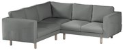 Husă pentru canapea colțar Norsborg cu 4 locuri