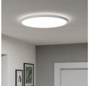 Plafonieră LED dimabilă de exterior Eglo 901459 ROVITO-R 16,8W/230V d. 50 cm IP44 alb + telecomandă