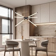 Lustră LED pe cablu Rabalux 72168 NIVARO LED/36W/230V 3000K
