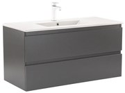 Dulap inferior Vario Forte 100 cu lavoar antracit-antracit