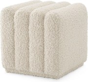 Taburete design LUX Bente, faux shearling 115489 HZ