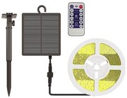 Banda solară LED reglabilă 1,2W 3,7V 3000K IP67, 5m