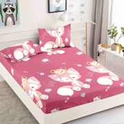 Huse de pat, 3 Piese, Finet cu elastic 180x200