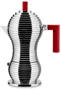 Aparat pentru espresso Pulcina, inducție, 300 ml, roșu- Alessi