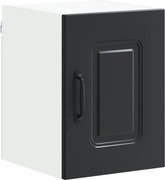 vidaXL Dulap de bucătărie Kalmar Negru 30 x 31 x 40 cm Lemn compozit
