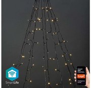 Perdea LED de Crăciun 200xLED/8 funcții 10x2m IP65 Wi-Fi Tuya Nedis WIFILXT01W200