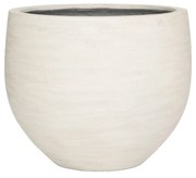 Ghiveci Jumbo Orb, Fildeș moale, Dimensiuni multiple - Ghivece de ceramică mărimea: M - ⌀ 110,5, h. 90,5 cm