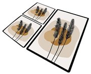 Covorașe de baie maro 3 buc. 60x100 cm Day Sunrise – Foutastic