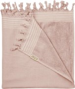 Prosop de plaja WALRA roz 90 x 180 cm, 100% bumbac