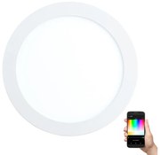 Plafonieră LED RGBW încastrată dimabilă FUEVA-C LED/15,6W/230V Eglo 96668