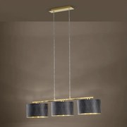 Eglo 39225 - Lustră DOLORITA pe cablu, 3xE27/60W/230V