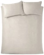 Lenjerie de pat crem din catifea pentru pat dublu, extinsă 230x220 cm Kingsley – Catherine Lansfield