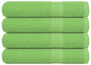 vidaXL Prosoape saună 4 buc Verde măr 80x200 cm 360 g/m² 100% bumbac