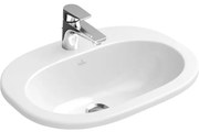 Lavoar incastrat, Villeroy&amp;Boch O.novo, 56x40.5cm, Alb Alpin, 41615601