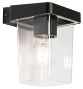 Lampă de perete exterioară modernă neagră IP54 - Chimay