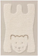 Covor crem pentru copii CARLO TEDDY 80 x 150 cm