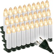 Lumânări de Crăciun cu 30 LED-uri
