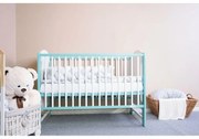 Pătuț New Baby Elsa, alb-mint
