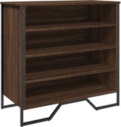 vidaXL Pantofar, stejar maro, 80x38x78 cm, lemn prelucrat