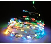 Sârmă luminoasă colorată, 80 LED