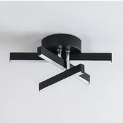 Aplica Led , Esn9107F, Negru, 24 W