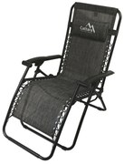 Cattara 13520 Șezlong pliabil Alicante, antracit,150 x 66 cm