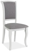 Scaun de sufragerie Marti (Gri + Alb). Promo -6%. 1050524