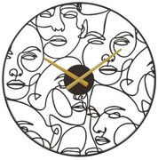 Mauro Ferretti Ceas De Perete Faces cm Ø50X3,5 | Aosom Romania