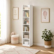 Biblioteca fara sertar pentru copii 43x184x38 cm, colectia Varia White